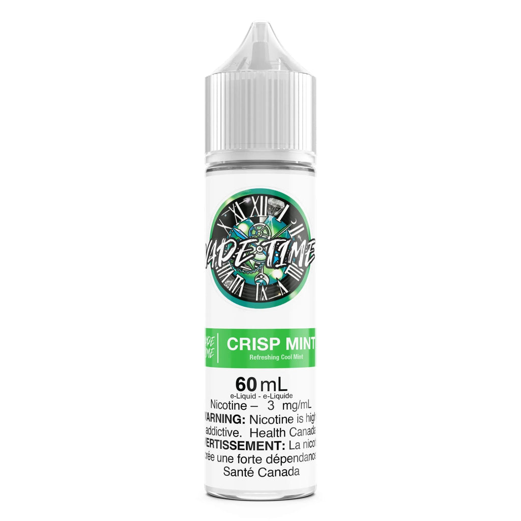 Crisp Mint by Vape Time Freebase and Salt – Villains Smoke & Novelty Inc