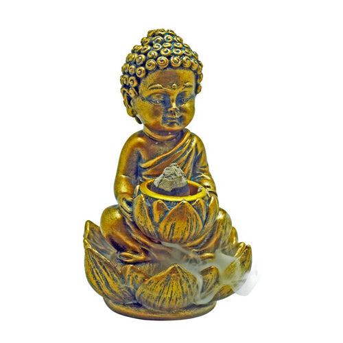 Small Backflow Incense Burner - Baby Buddha IB 2903