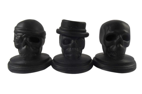 Dope Molds Silicone Ice Mold - 3-Set Skull with Stand