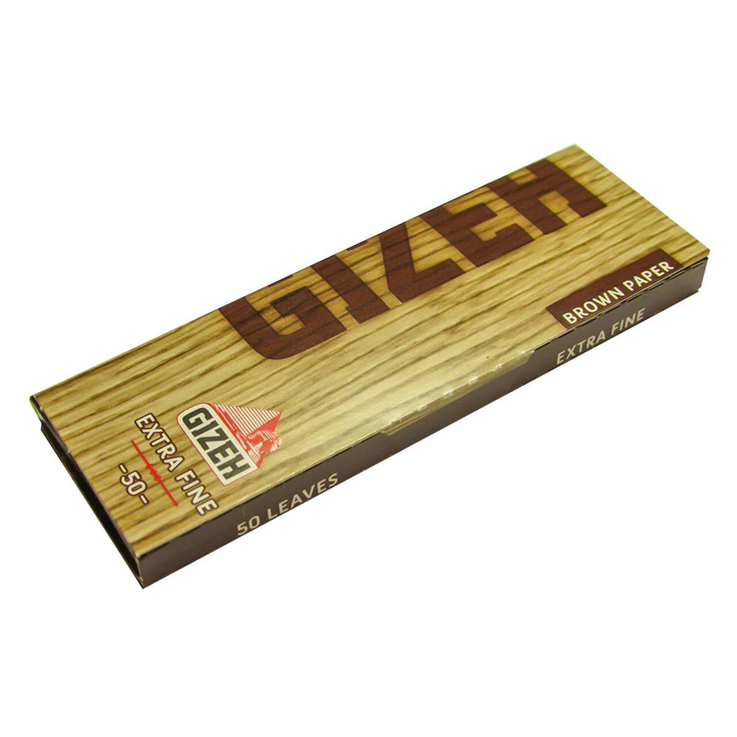 Gizeh Brown Unbleached Cellulose 1 1/4