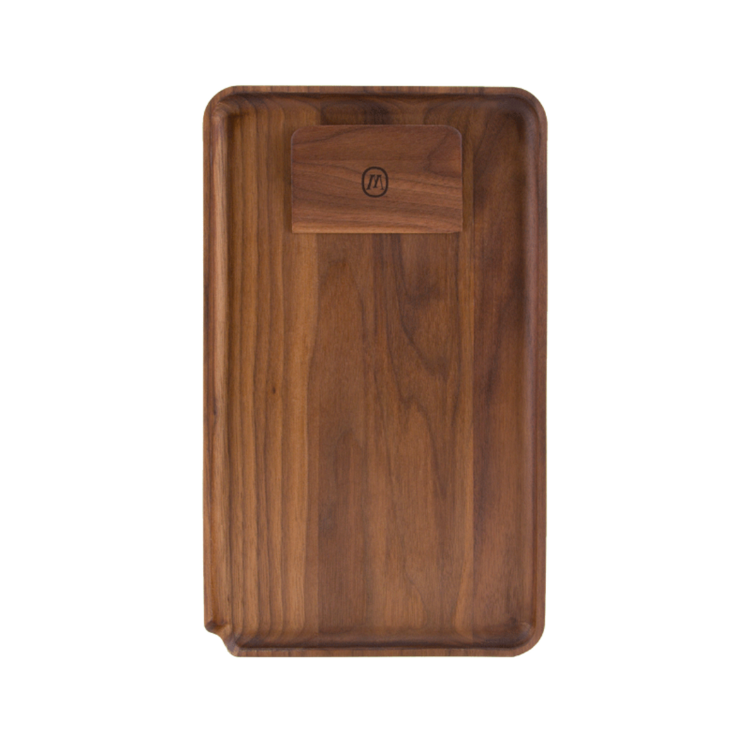 Marley Natural American Black Walnut Rolling Tray