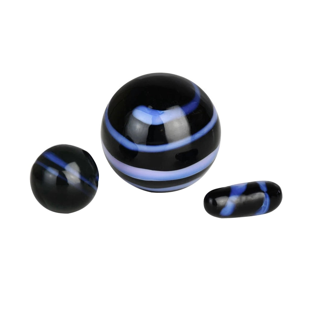 Pulsar Terp Slurper Pill and Marble 3-Piece Set - Assorted Colours 19+*Sale*