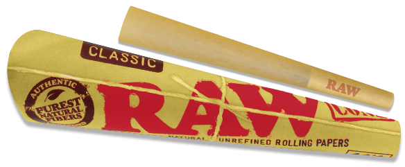 RAW Classic Cones 1¼ 6/Pk
