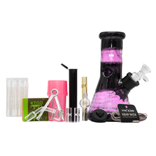 8" 7mm Shadow Dusk Beaker 15-in-1 Ultimate Smoke Box