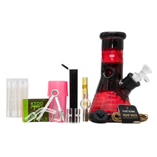 8" 7mm Shadow Dusk Beaker 15-in-1 Ultimate Smoke Box