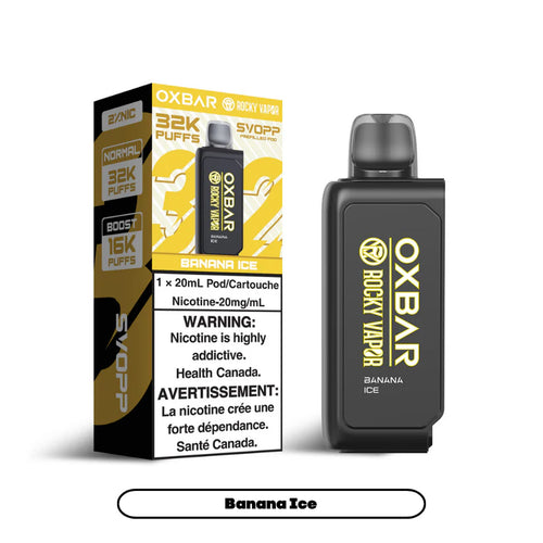 Oxbar X Rocky Vapor SVOPP 32k Pods
