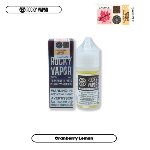 Cranberry Lemon by Rocky Vapor Salt *Sale*