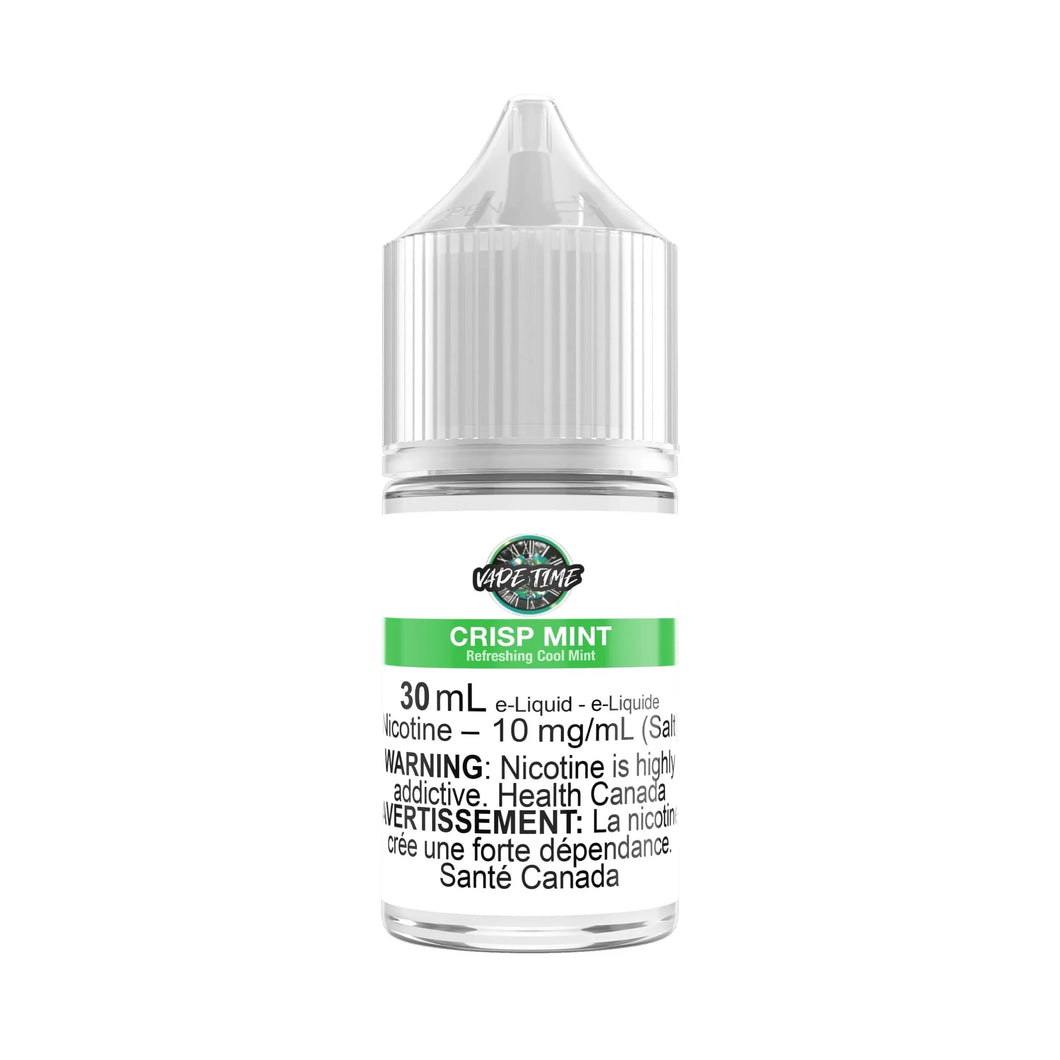 Crisp Mint by Vape Time Freebase and Salt Villains Smoke & Novelty Inc. Crisp Mint by Vape Time Freebase and Salt Villains Smoke & Novelty Inc.