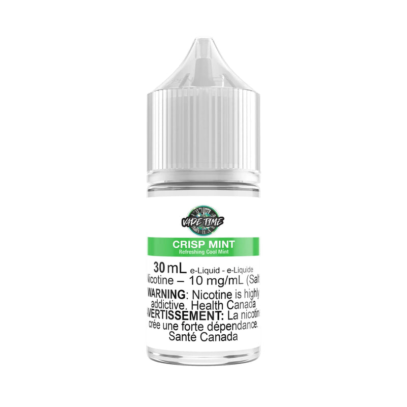 Crisp Mint by Vape Time Freebase and Salt  Villains Smoke & Novelty Inc.