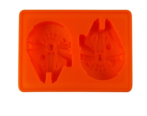 Dope Molds Silicone Gummy Mold - 2 Cavity Orange Millenium Falcon