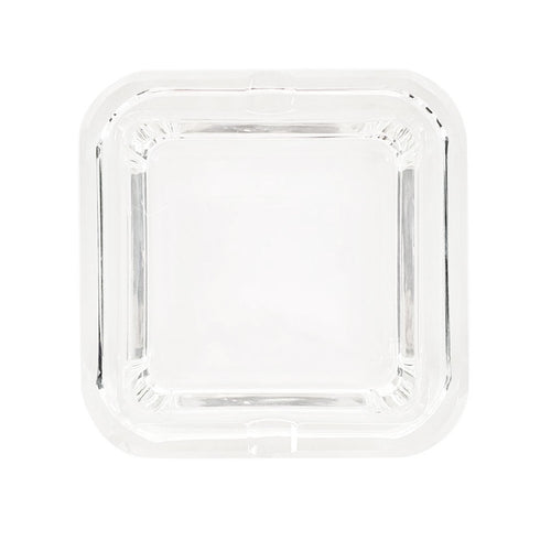 Glass Crystal Ashtray - Deep Cube