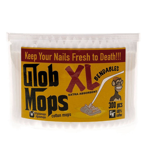 Glob Mops XL Bendable Cotton Swabs Extra Absorbent - Pack of 300