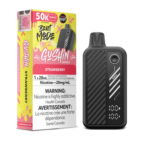 Flavour Beast Mode Max 2 Gushin Strawberry