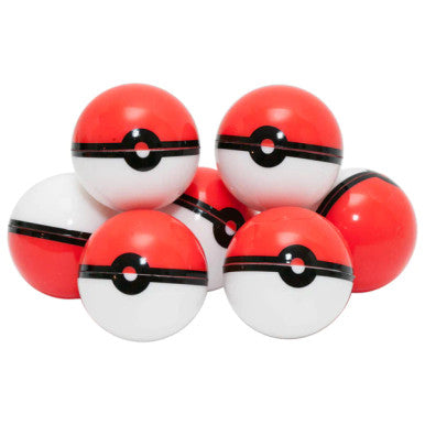 Red & White Sphere Silicone Container