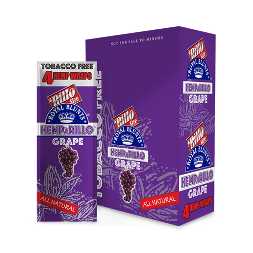 Royal Blunts Hemparillo Tobacco Free Wraps Grape