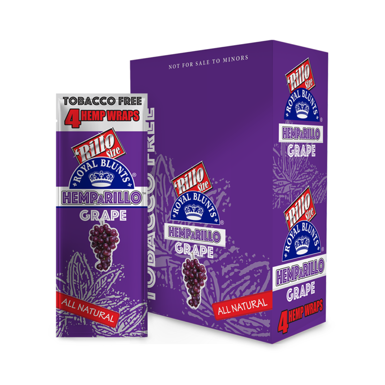Royal Blunts Hemparillo Tobacco Free Wraps Grape