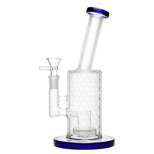 10” Diamond Etched Sandblast Waterpipe