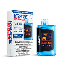 Kraze HD Mega 20k*New Flavours*