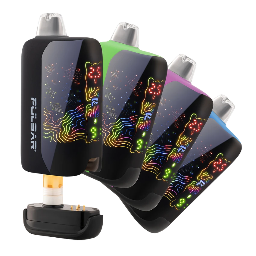 Pulsar 510 DL 6.0 Curved LCD Screen Vape Bar Solid Color Series - 1000mAh