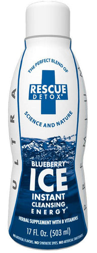 Rescue Detox Ice 17oz - Blueberry