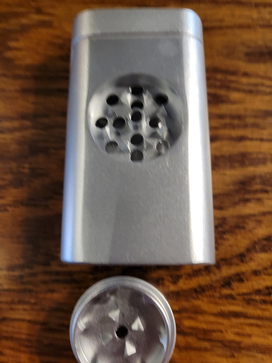 Metal Dugout With Grinder