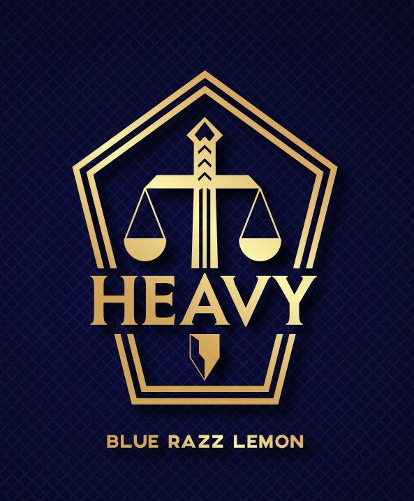 Blue Razz Lemon by Heavy E-Liquid Freebase and Salt *Sale*