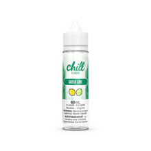 Green Lime By Chill E-liquid Freebase and Salt