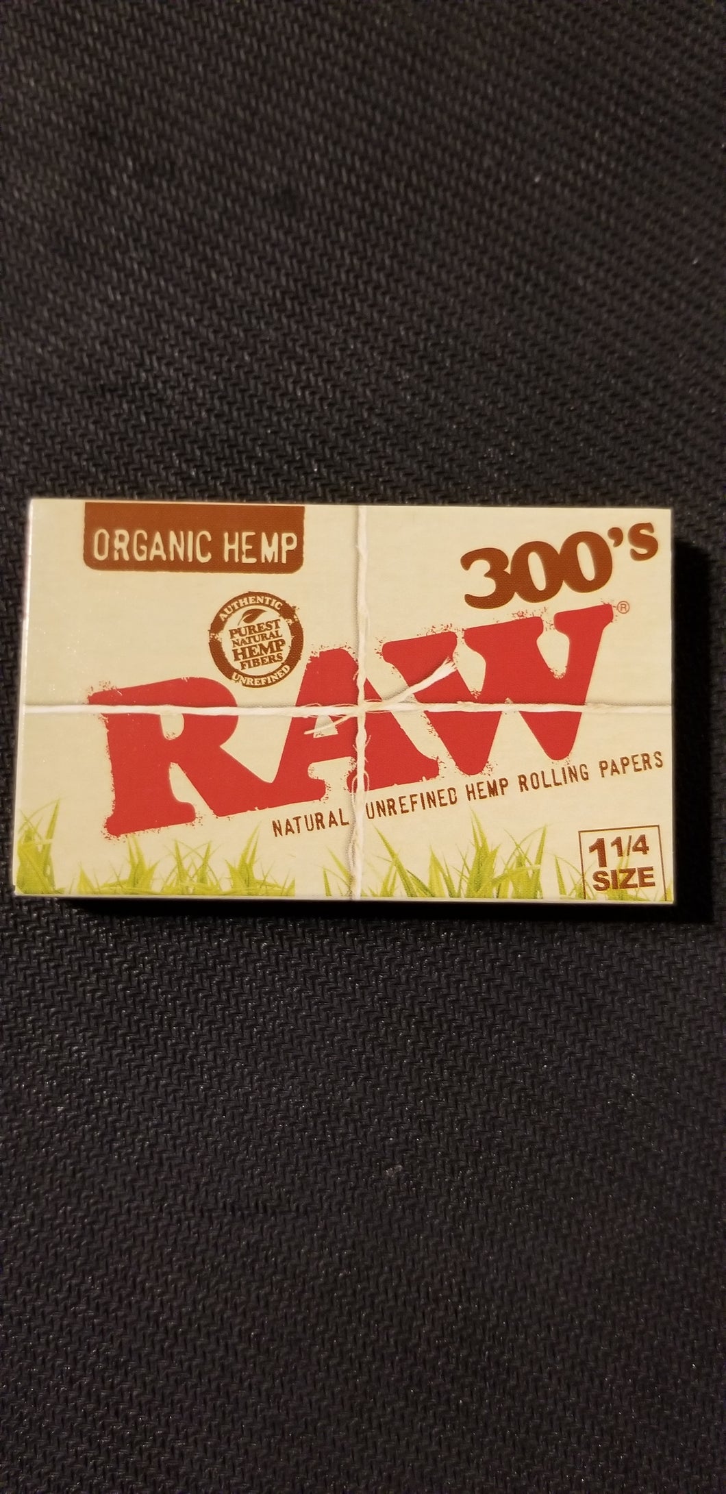 Raw 300/Book  1¼ Organic Rolling Papers