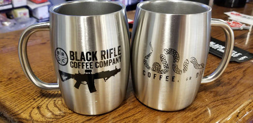 BRCC Stainless Steel Coffee Mug *Sale*