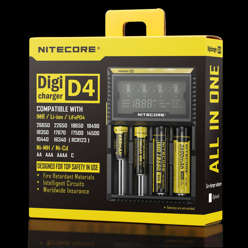 Nitecore Digicharger LCD D4