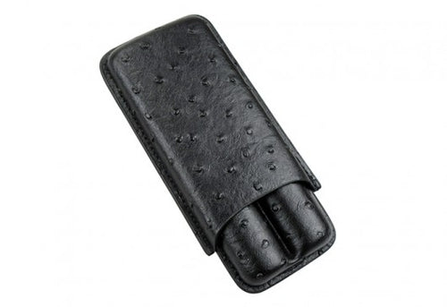 Ostrich 2 Cigar Case