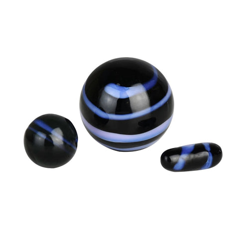 Pulsar Terp Slurper Pill and Marble 3-Piece Set - Assorted Colours 19+