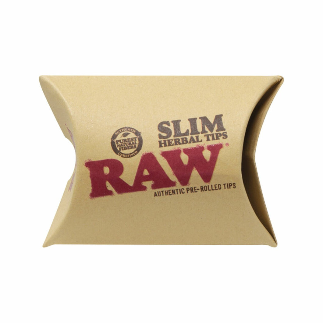 Raw Pre-Rolled Slim Tips 19+