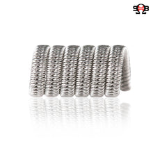 Staggered Fused Clapton 0.33ohms by Saddlehorse Blues Custom Coils