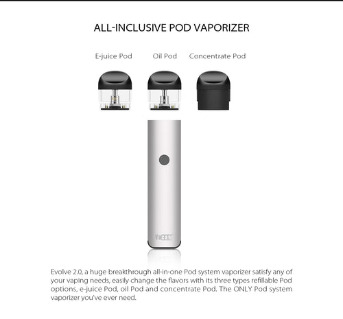 Evolve 2.0 Open Pod System by Yocan 19+ *Discontinued*