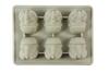 Dope Molds Silicone Gummy Mold - 6 Cavity White/Grey Storm Trooper