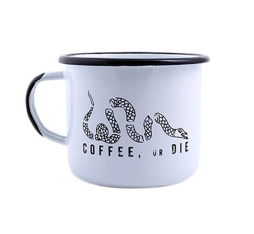 BRCC Vintage Logo Enamel Coffee Mug *Sale*