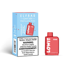 Lowit 5500 Pre Filled Pod by Elf Bar *Clearance*